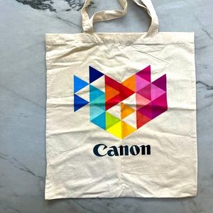 Tote bag || canon with geometric pattern